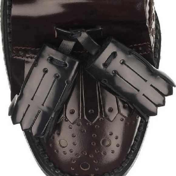 BURBERRY Prorsum Thomond 130 Tassels Platform Pumps Black Mocassin New in/Box - Picture 5 of 14